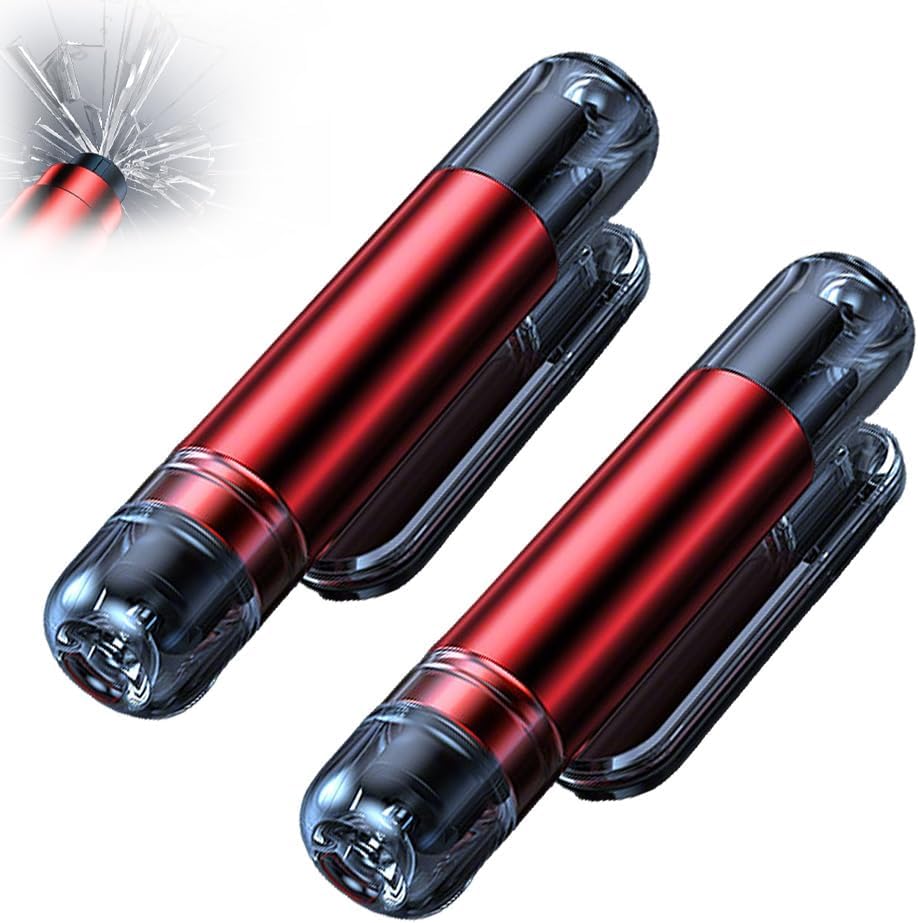 Coupe-ceinture Sécurité Marteau De Sécurité Voiture Safe Pro X - 2 En 1 Brise-vitre Et Coupe-ceinture équipement Sécurité Routière