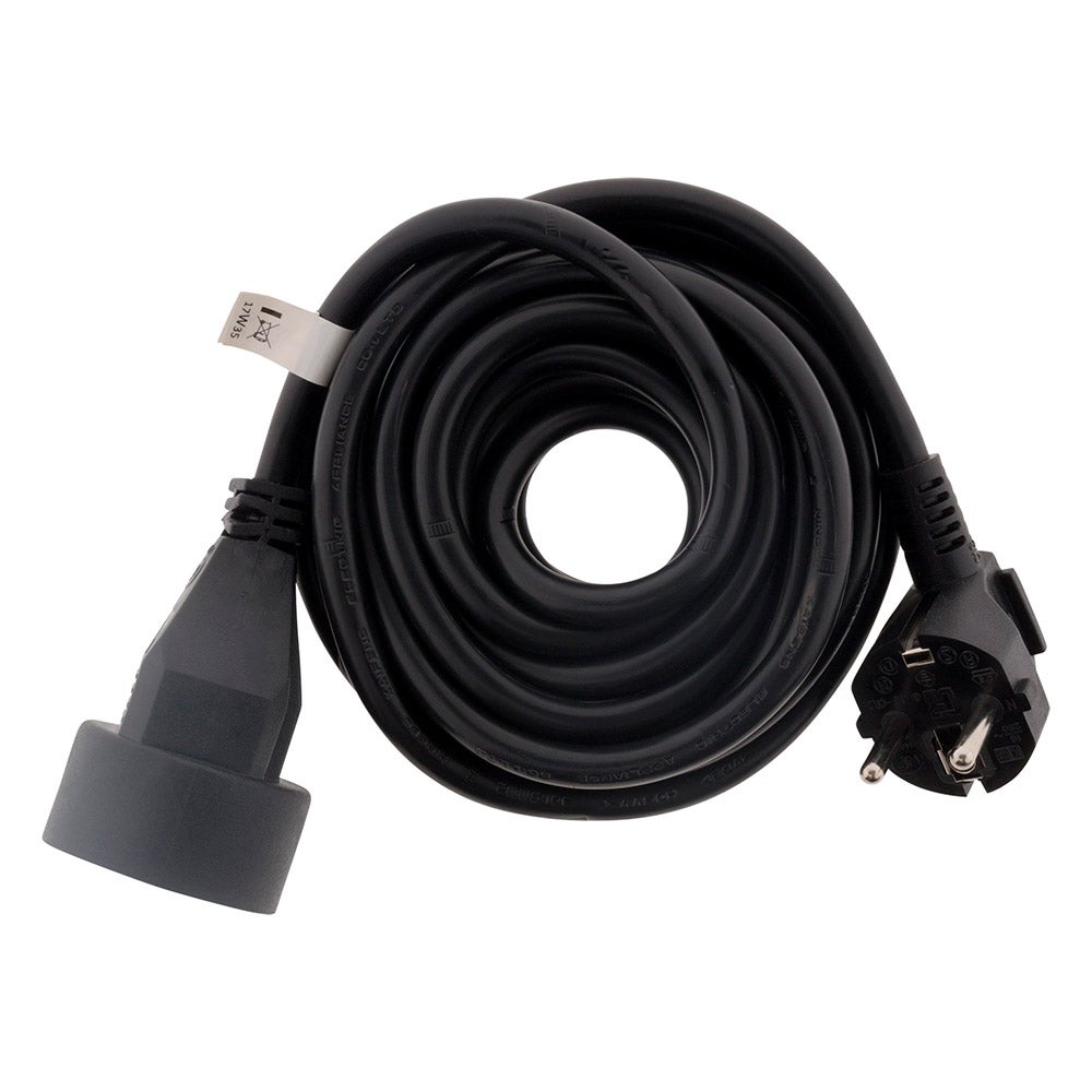Prolongateur 16A HO5VV-F 3G1,5mm² - noir 5m - Zenitech - 2