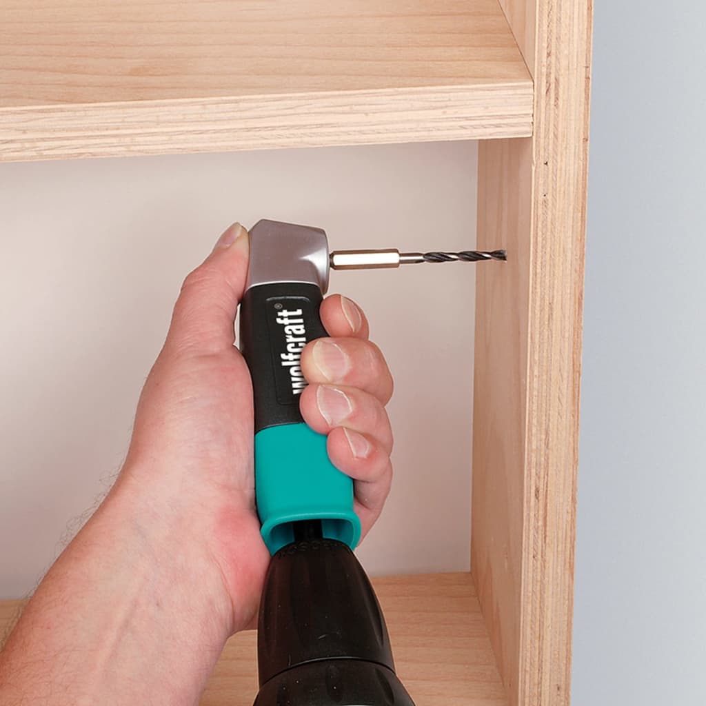 Renvoi d'Angle Compact pour Percer et Visser à 90° - wolfcraft 4688000 - 6