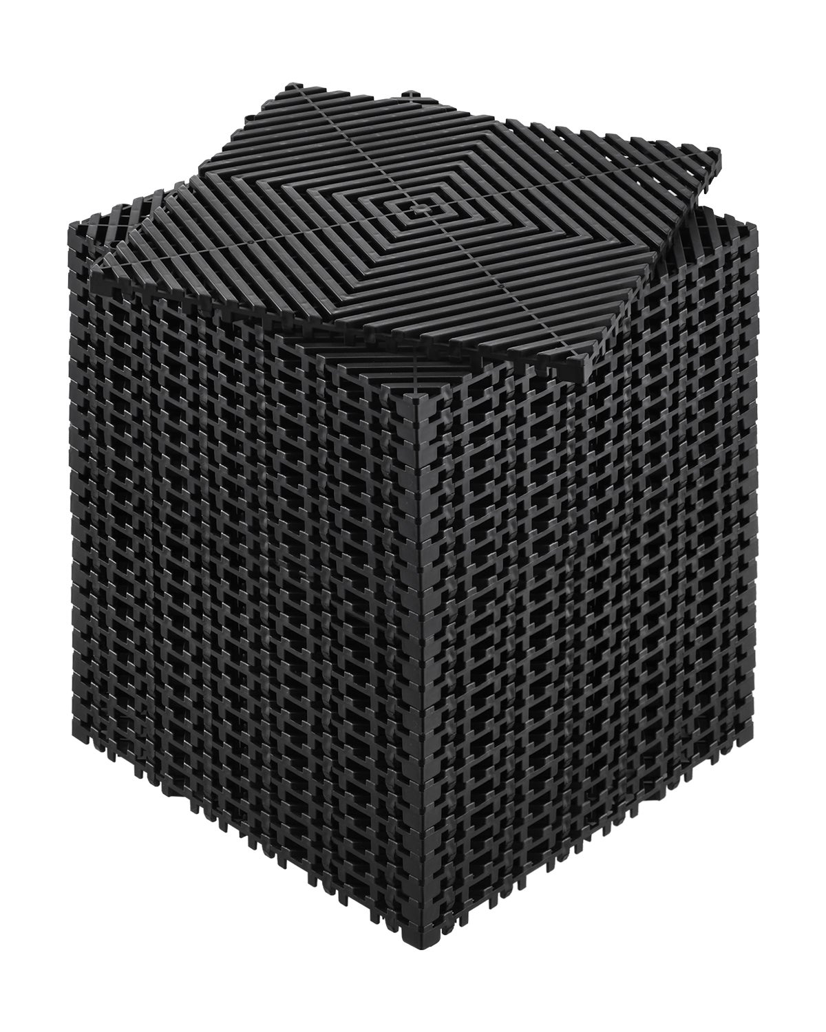 24 x mata drenażowa Płytki podłogowe garażowe 31x31cm VEVOR