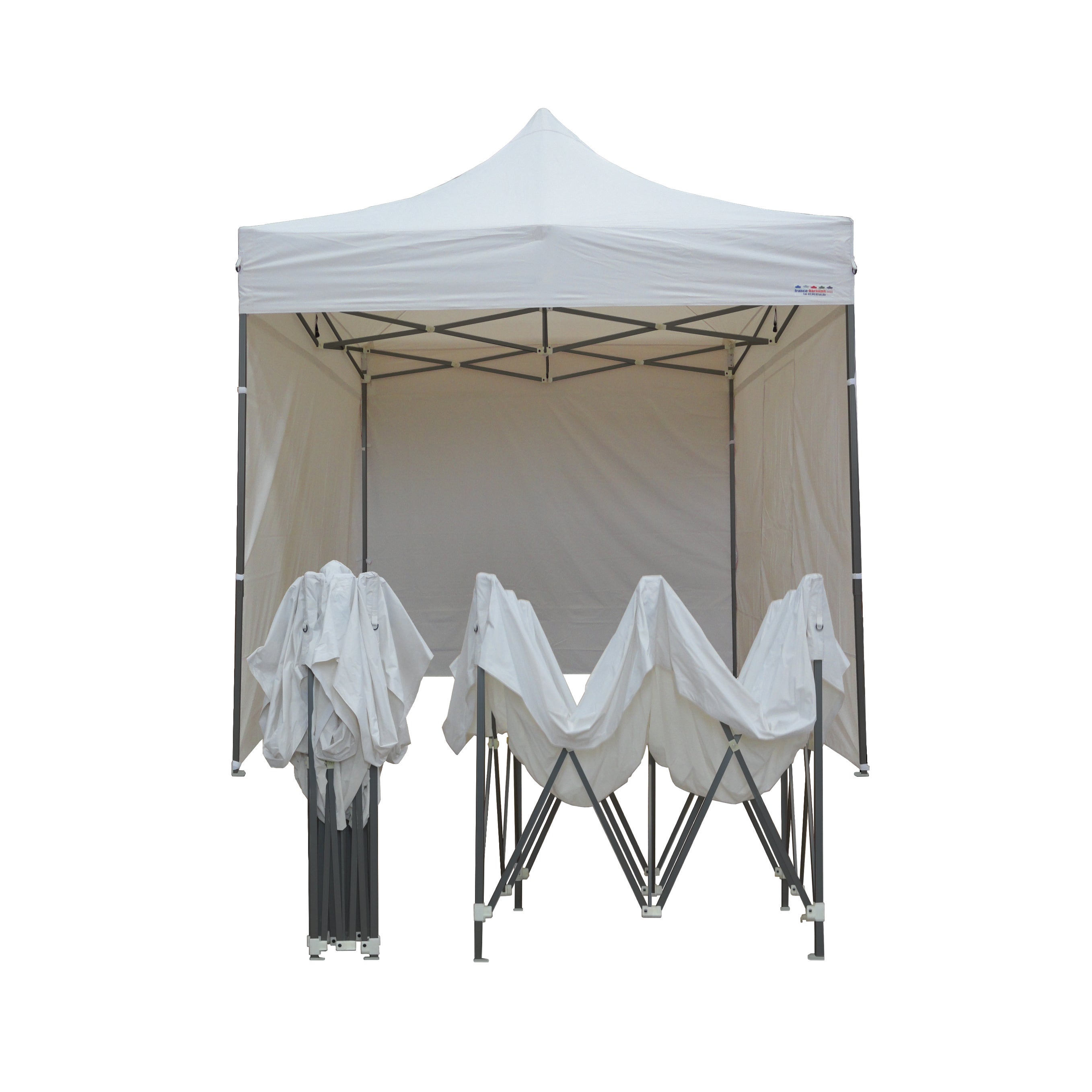 FRANCE BARNUMS -Tente Pliante 2x2m | Tonnelle 4m²| Abri, Jardin ...