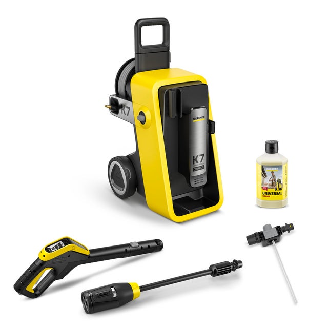 Nettoyeur haute pression Karcher K 7 Comfort Premium Connect - 180 bars - 600L/h - enrouleur flexible 10m - connecté