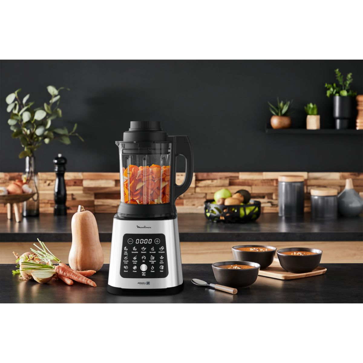 Blender chauffant MOULINEX Perfect Mix Cook LM835D10 - 9