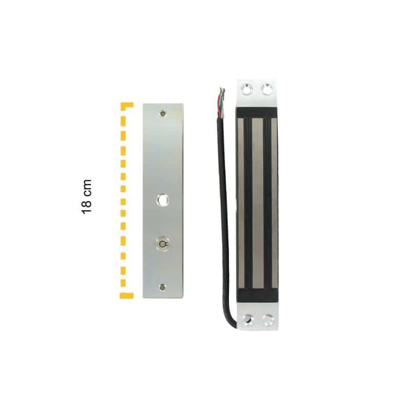 Ventouse magnétique encastrée Beugnot iGEM 30S 12/24 VDC serrure