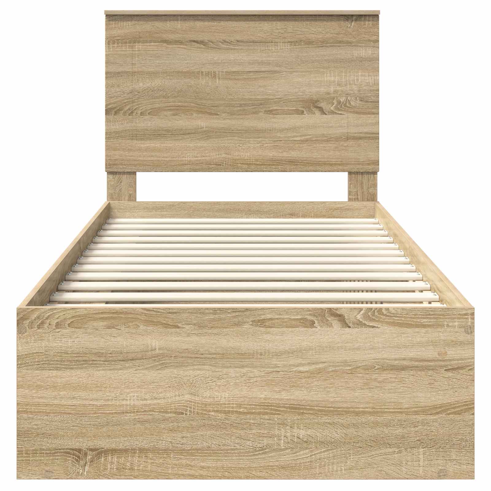 Cadre de lit 100 x 200 cm en bois de pin massif - 7
