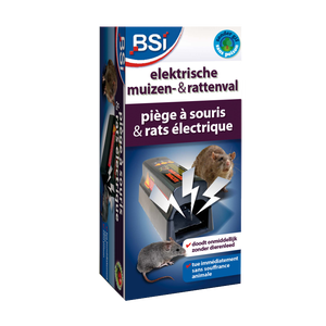 Piège à Souris électrique BigKing 2000V - Professionnel, Avec Gouttière à Appât Et Sécurité Intégrée - Pour Rats, Souris, Campagnols