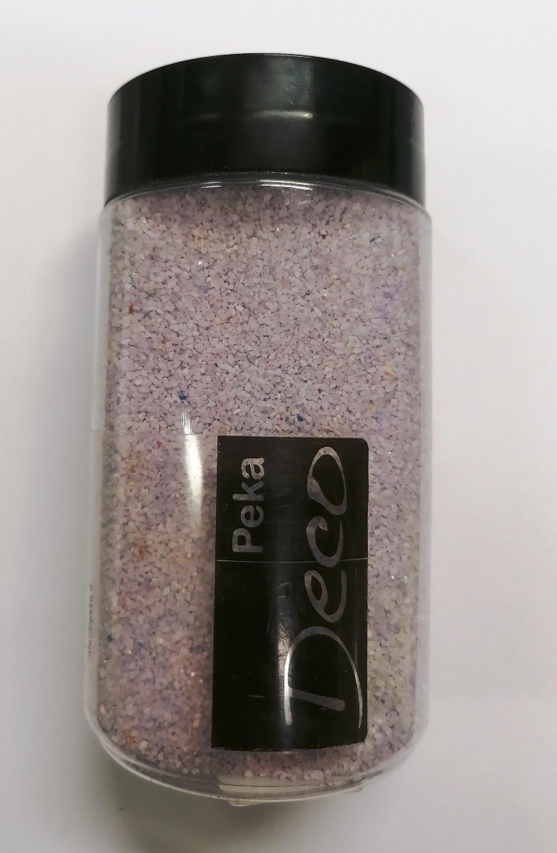 Sabbia Colorata Lilla Per Decorazione - Grana 0,4-0,7 Mm Confezione 2 Kg - Foto 2