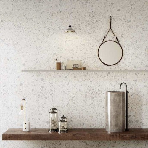 Carrelage Effet Terrazzo VENICE 60x60 Zinc