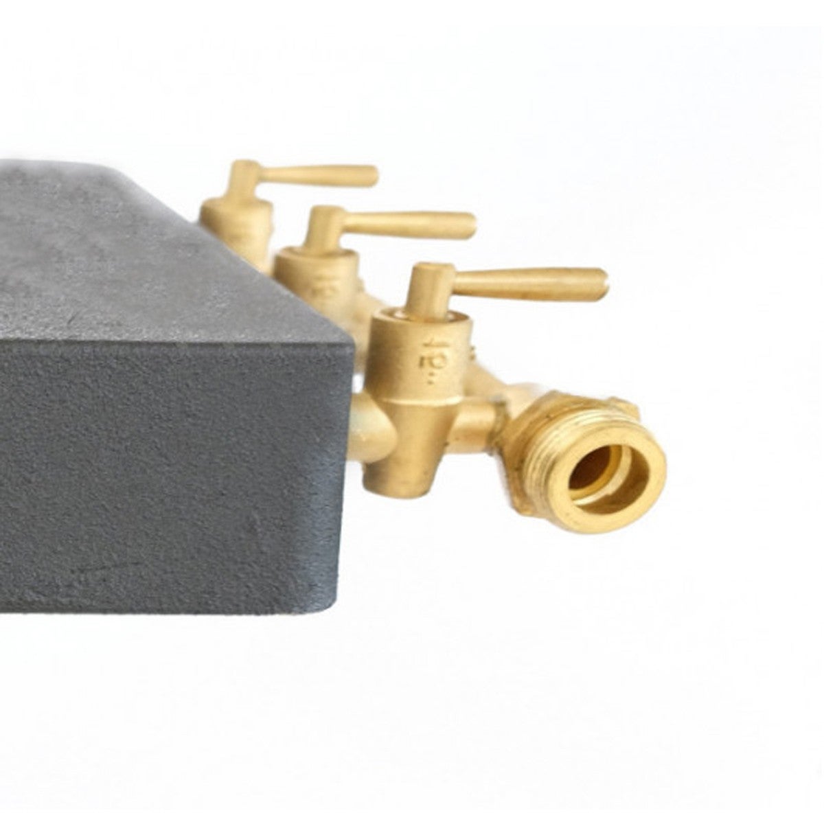Rechaud gaz Traiteur Fonte véritable 9.8 kw 4 pieds 3 robinets + Tuyau gaz et détendeur - 6