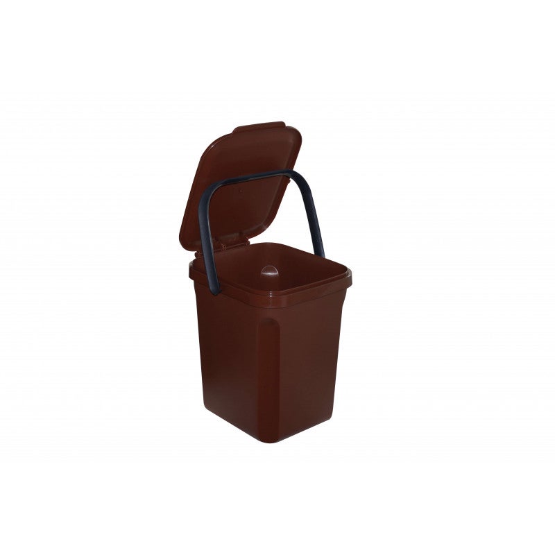 CUBO ORGANICO 10 L MARRON - 2