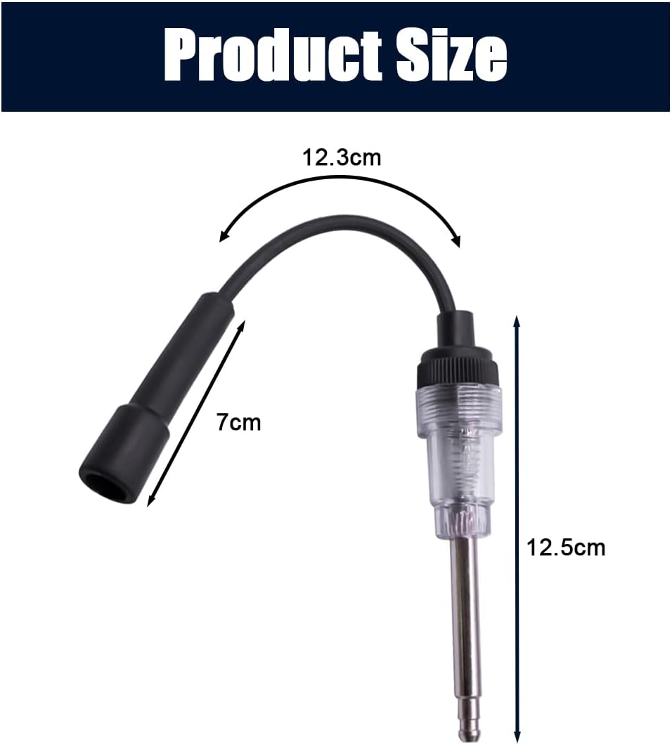 Testeur D'Allumage Bougies Moteur - Détecteur D'Étincelles Pour Voitures, Motos, Tondeuses - Outil Diagnostic Moteur