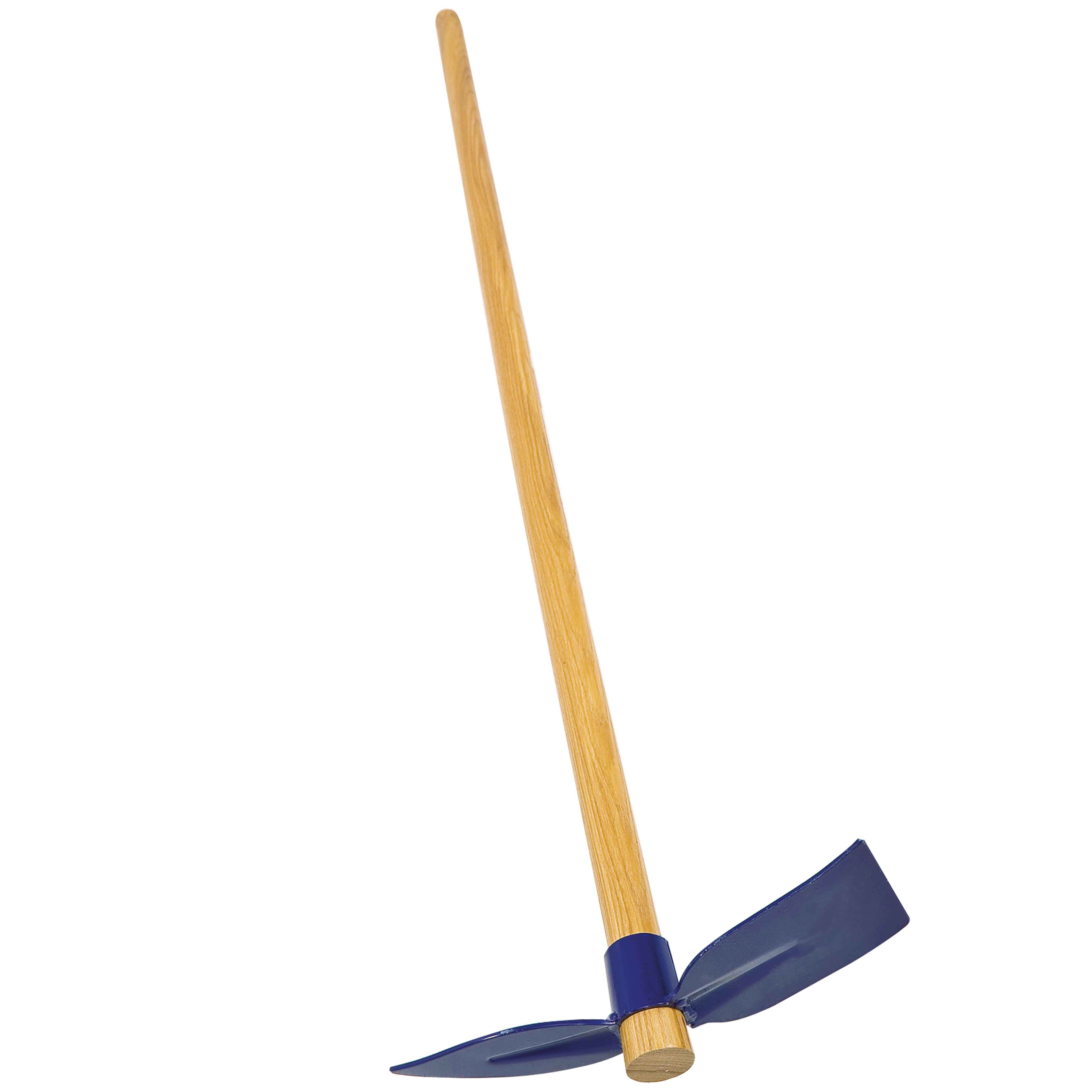 Serfouette JAD 100 cm manche bois tete metal 2 lames - 2