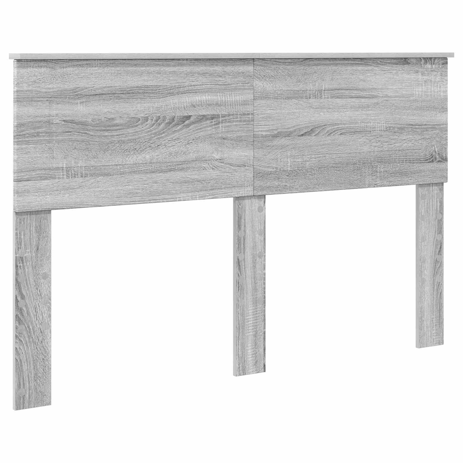 Lit avec rangement, panneau de bois, gris, pour la chambre, 160 × 200 cm - 7
