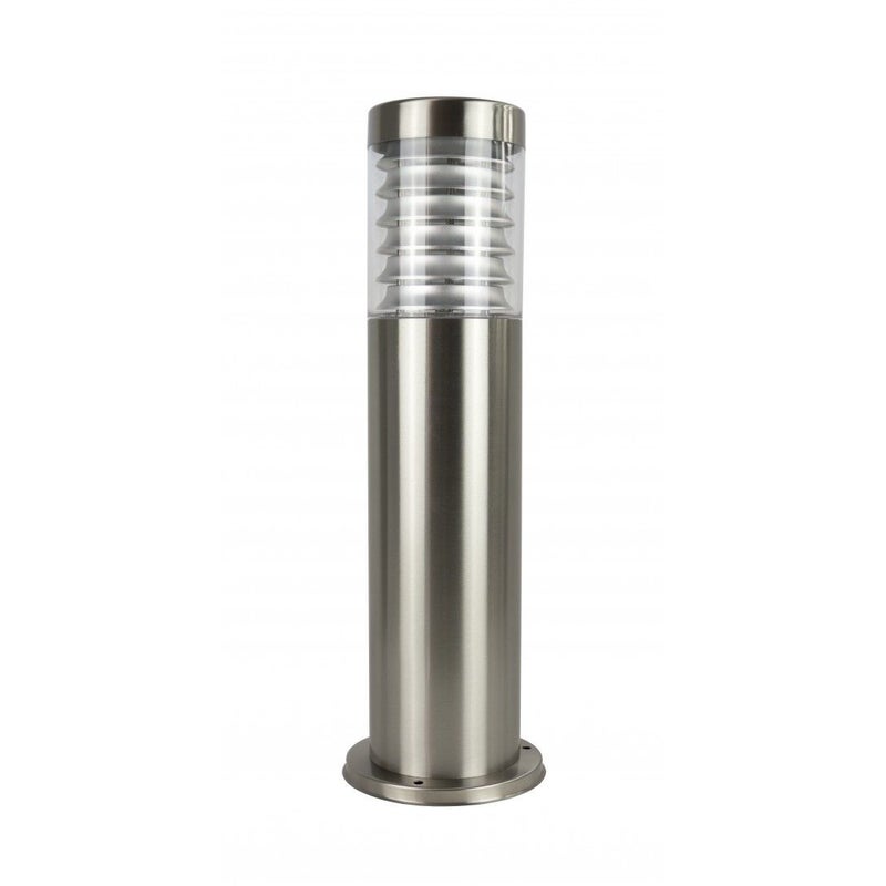 Lampa ogrodowa stojąca Joy srebrna 1xE27x60W IP44 wym: 50 x 11,4 x 11,4 cm metal SU-MA