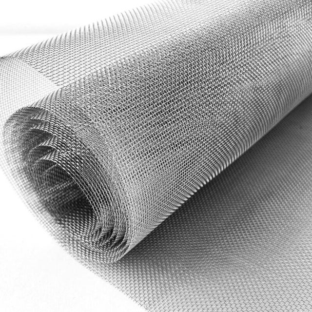 Grille Métallique Fine 60 x 200cm Maille en Acier Inoxydable 304 Grillage Métallique Anti Rongeur Moustique Treillis Métallique Filet anti Insecte Gri