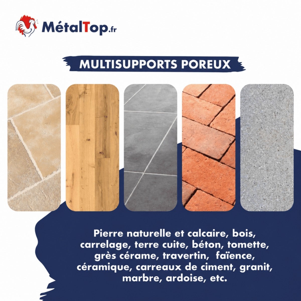 Peinture Sol Industriel - Brun gris - RAL 8019 - 15 L - Métaltop - 6