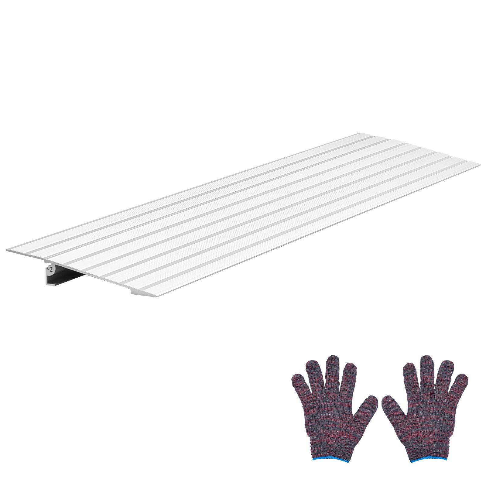 HOMCOM Rampe De Fauteuil Roulant Rampe De Chargement Rampe D'accès Antidérapante Pliable Avec Bordures De Securite~1d7bchgfq8801