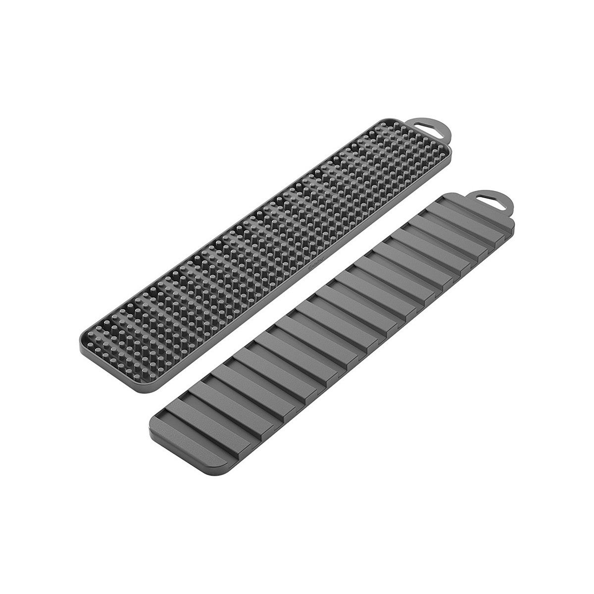 Égouttoir pour Évier Metaltex Gravity slim Gris PEVA (40 x 8 cm) - 5