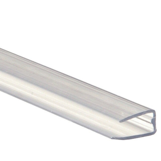 Profil polycarbonate de bordure et obturation - Coloris - Transparent, Epaisseur - 10 mm, Longueur - 210 cm