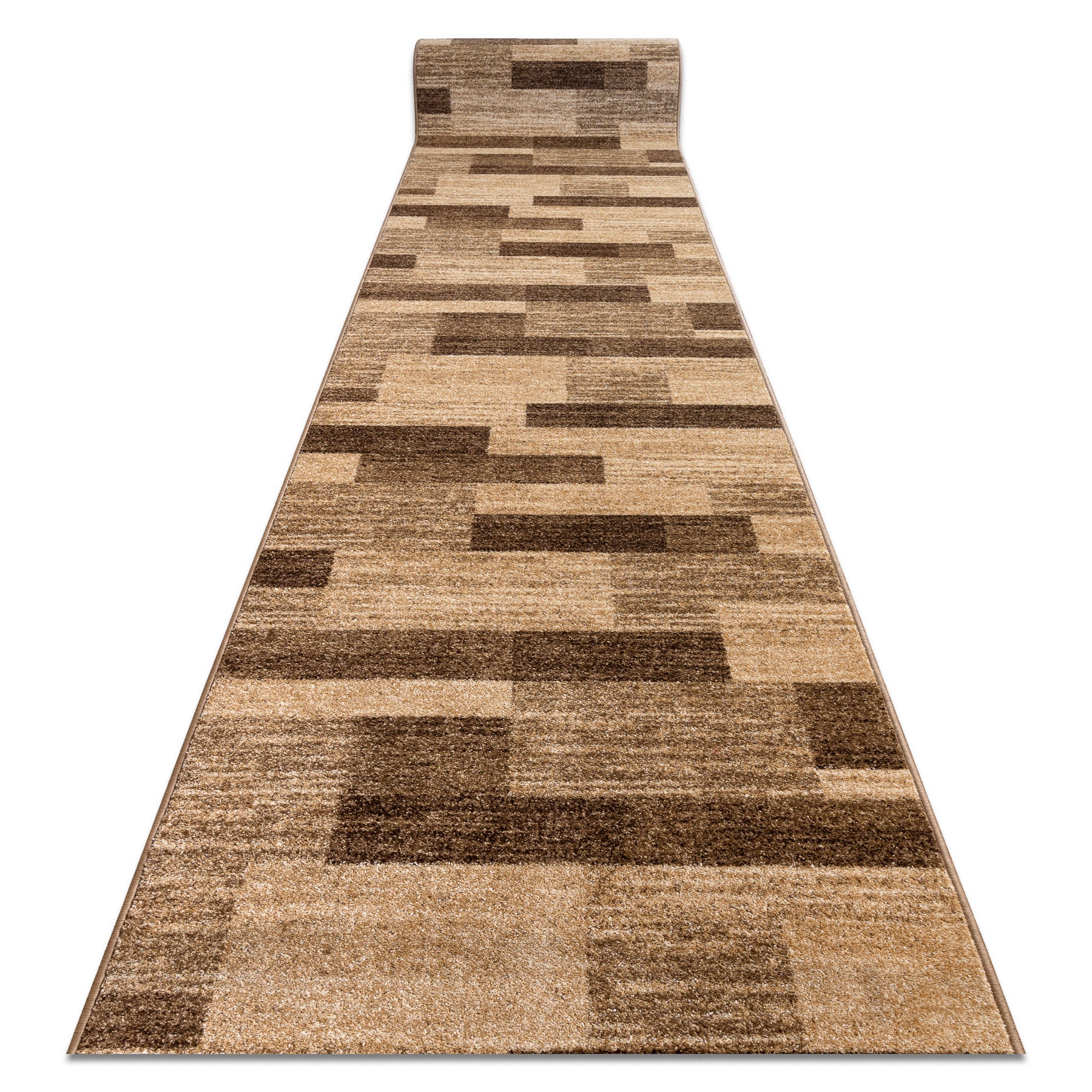 Chodnik KARMEL Deski orzech 100cm 100x290 cm