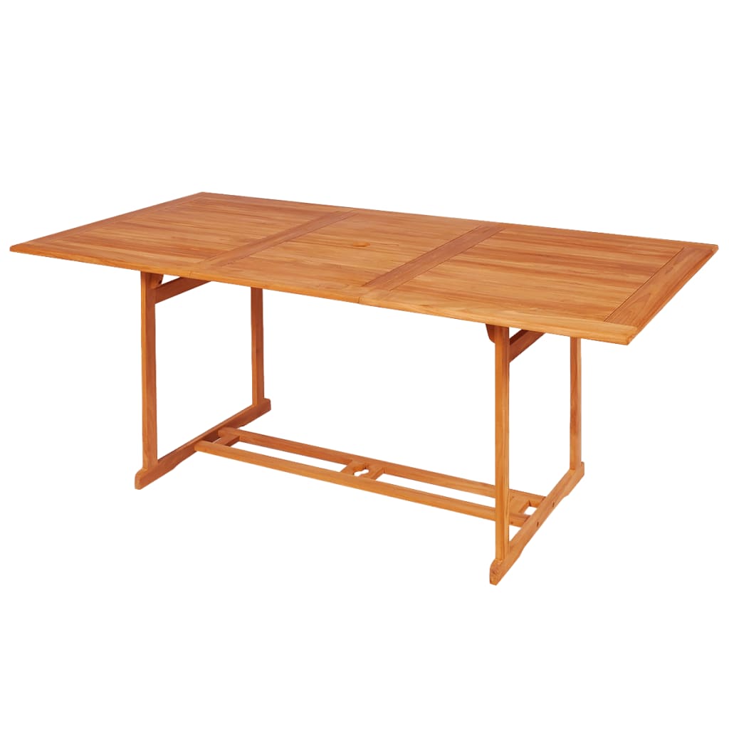 Maison Exclusive - Set da Pranzo da Giardino 7 pz in Legno Massello di Teak - 3