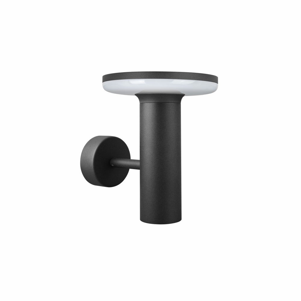 Mac Wall Base Black - Kinkiet LED 12W z przełącznikiem CCT 2700K/3200K/4000K, aluminiowy - Beneito &amp; Faure