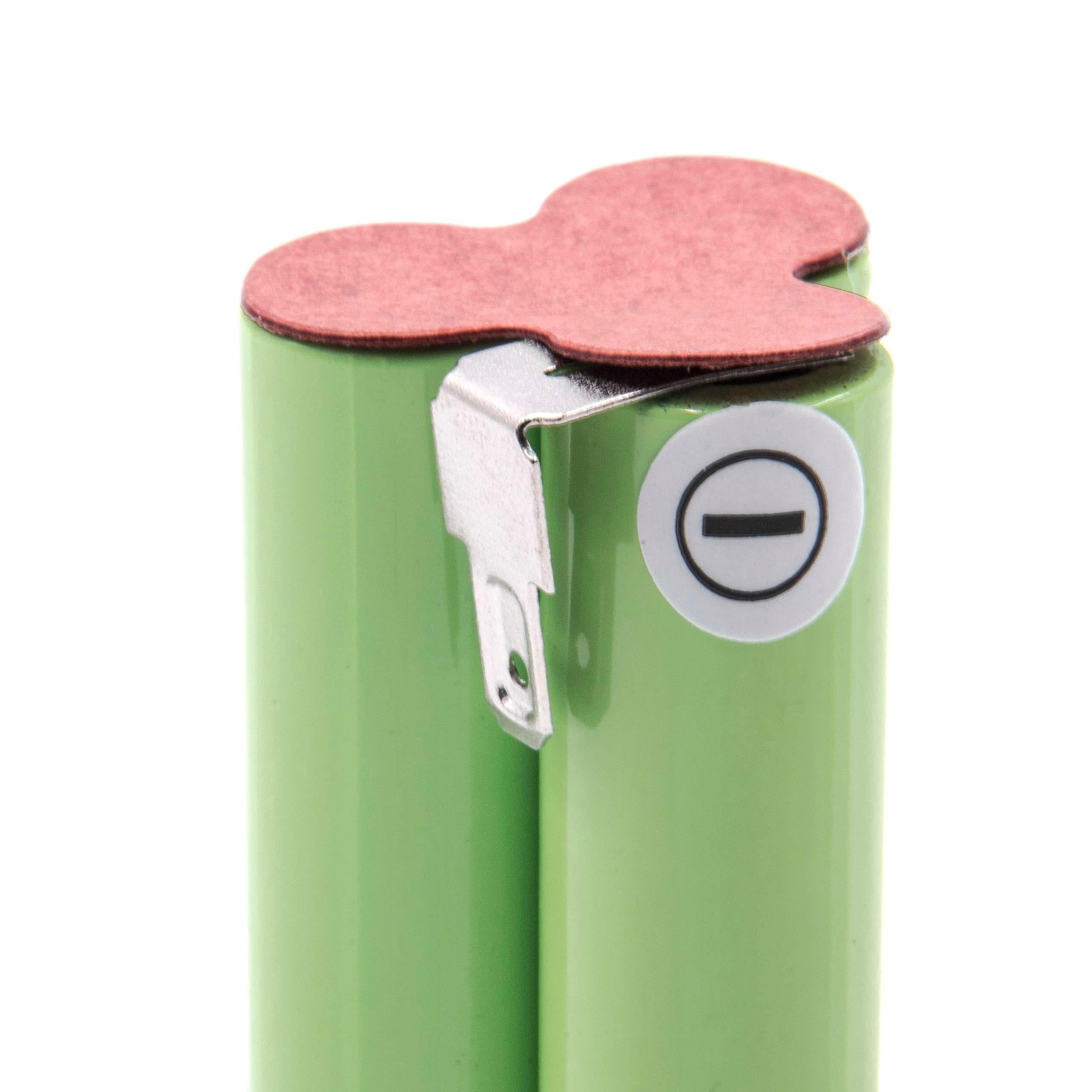 vhbw Batterie remplacement pour AEG/Electrolux Type 141 pour aspirateur (2000mAh, 3,6V, NiMH) - 5