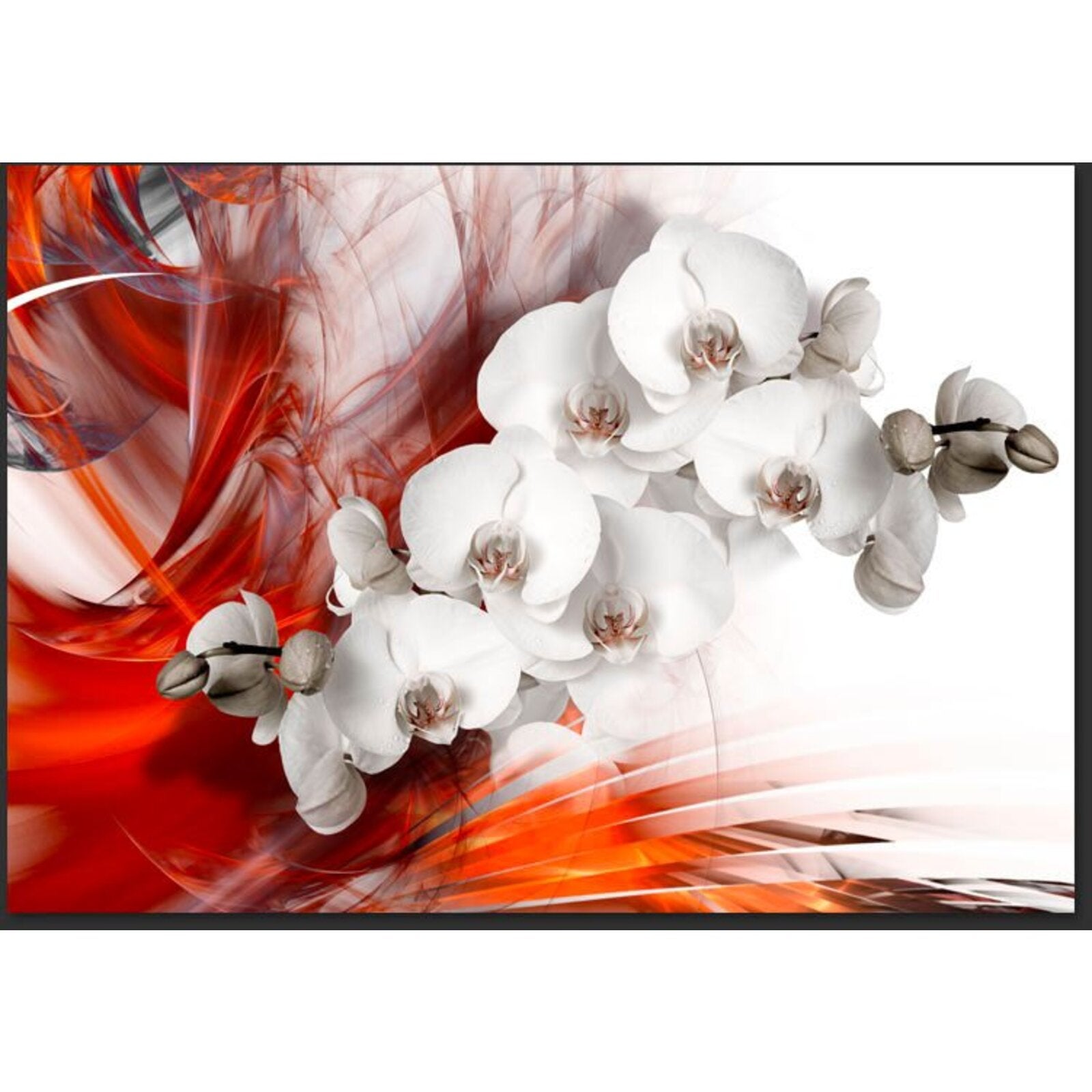 Papier peint orchidée en feu II - 400 x 280 cm - 2