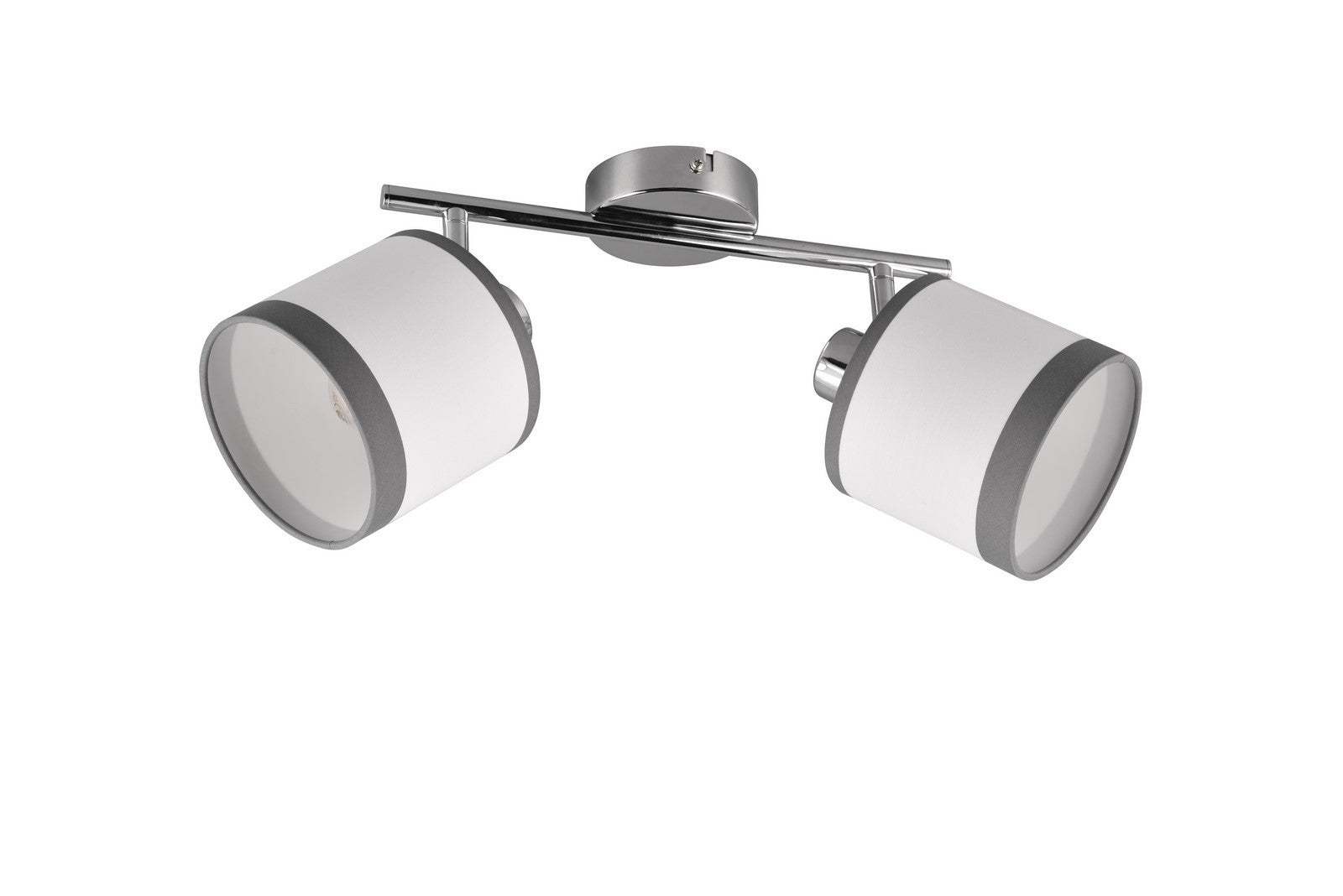 Lampa sufitowa Davos srebrna 2xE14x10W wym: 23 x 35 x 16 cm metal RL
