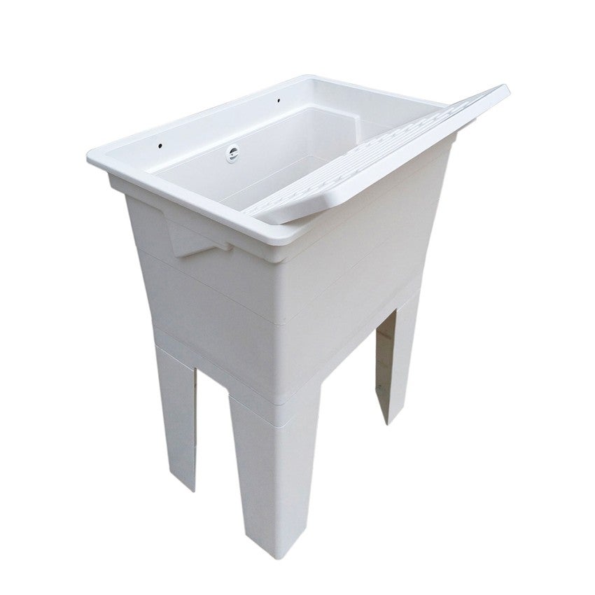 Lavoire monobloc extérieur avec planche 59x41x75cm Jo - 7