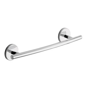 Porte-serviettes Rond Chromé Stelvio – Fixation Murale, En Acier Inoxydable, Pour Salle De Bain