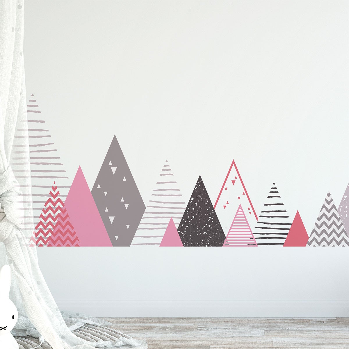 Adesivo bambino di montagna scandinavo dorchka - Sticker adesivo - adesivi murali - 40x65cm - 4