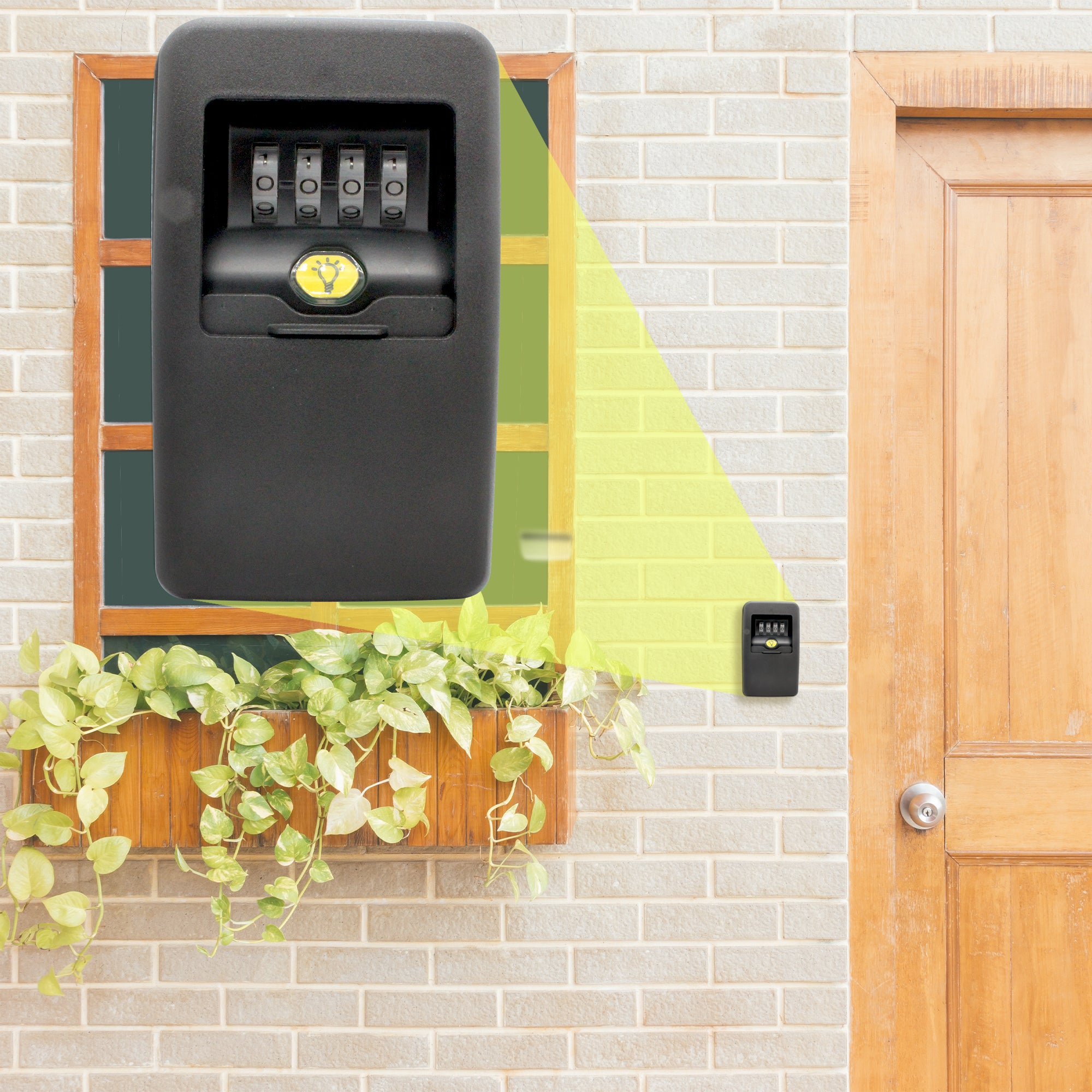 Cassetta Di Sicurezza Relaxdays Cassetta Portachiavi Con