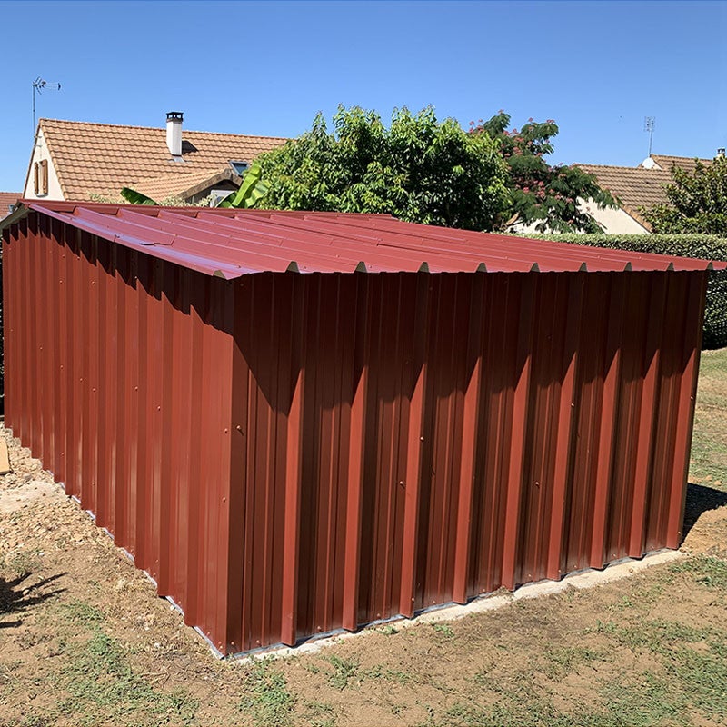 Tôle bac acier 0.63 mm couverture métallique 2100x1000 mm AXEL® | Gris Anthracite | RAL 7016 - 5