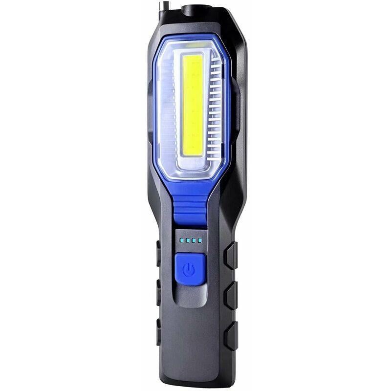 AZ16219-Lampe Torche Aimantée Rechargeable LED COB 3W 360LM Lampe de