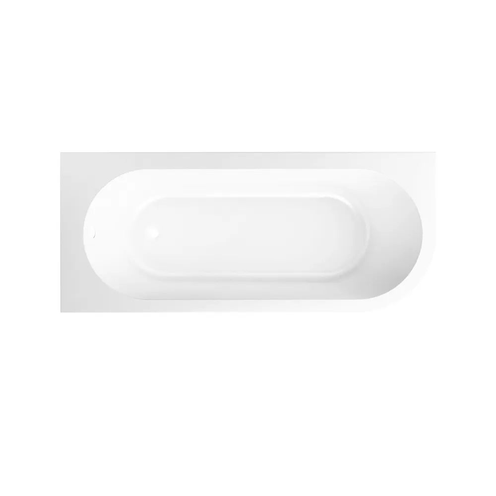 Wanna akrylowa narożna LEWA 170x72 Helmken Monaco ze wzmocnionym korpusem / 3713170L
