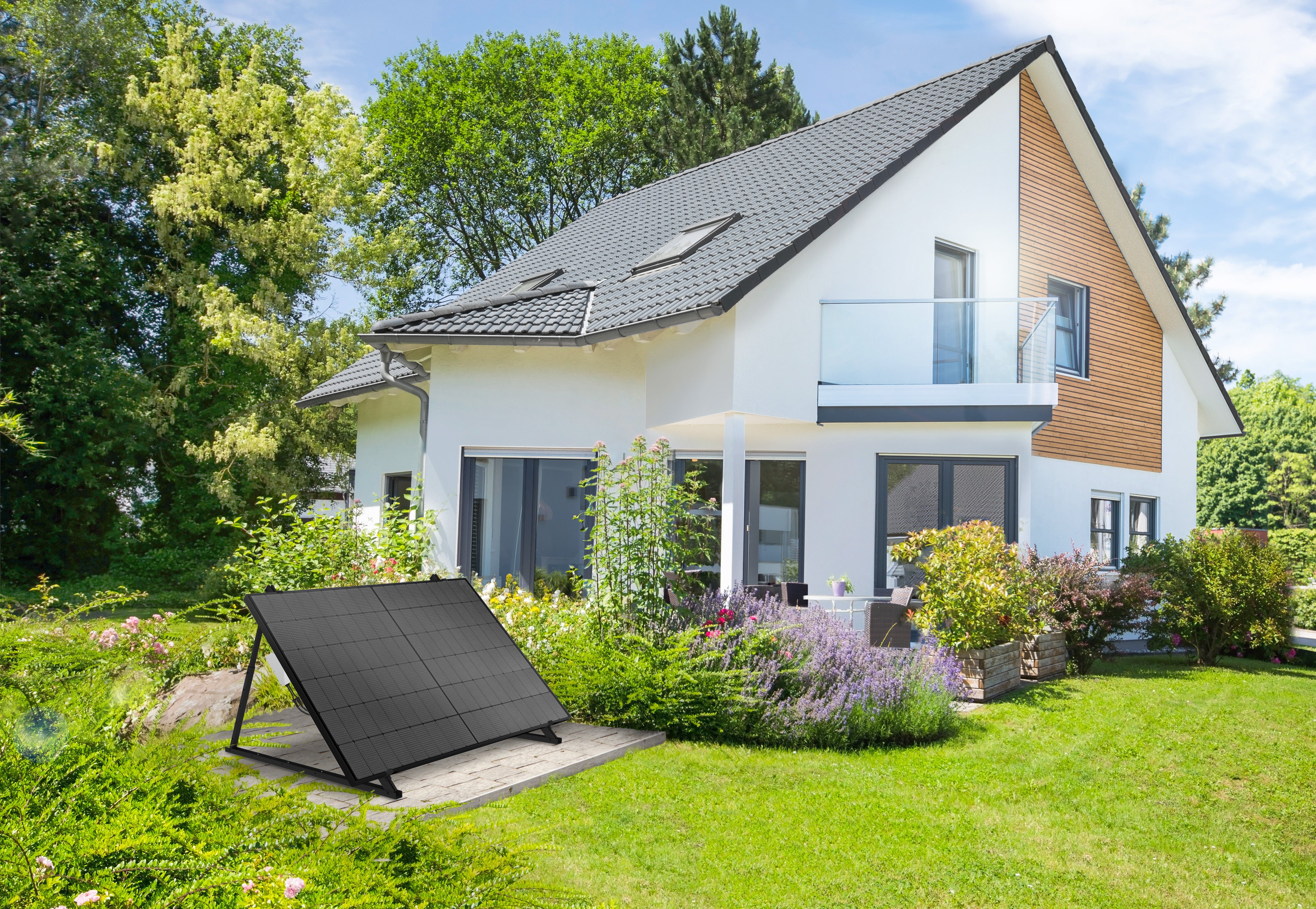 Kit 2 panneaux solaire PREMIUM 860 W - 5