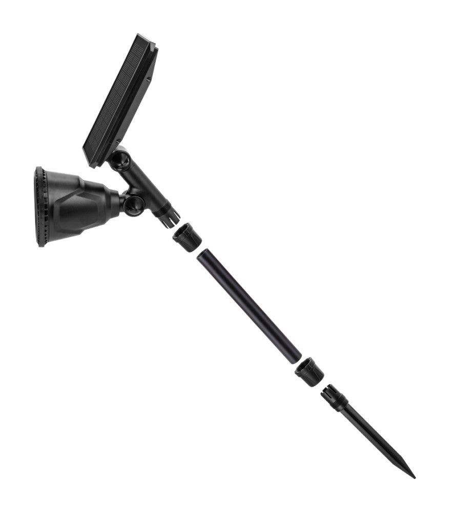 Spot Solaire Exterieur LED Iplux® Pro Performance 600 lumens - Durée de combustion 15 heures - 4