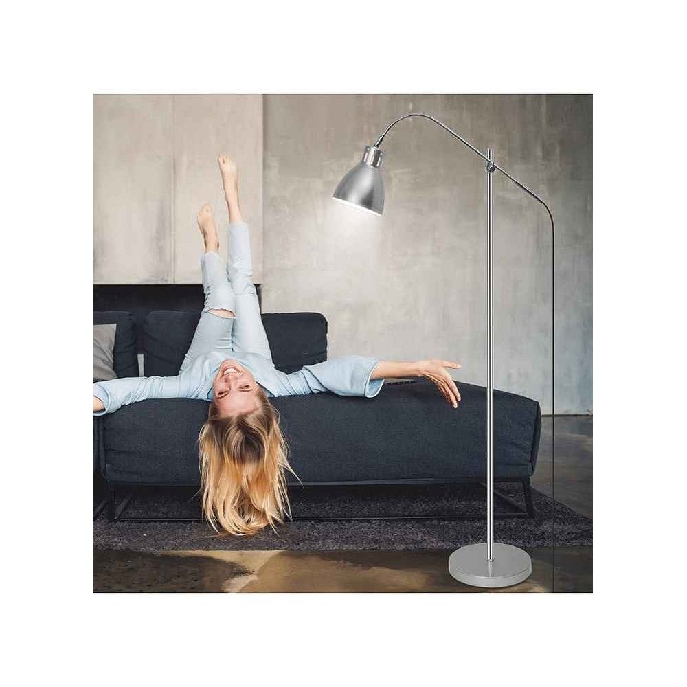 Lampe de pied modèle FALON chrome-plate ALEMAR - 2