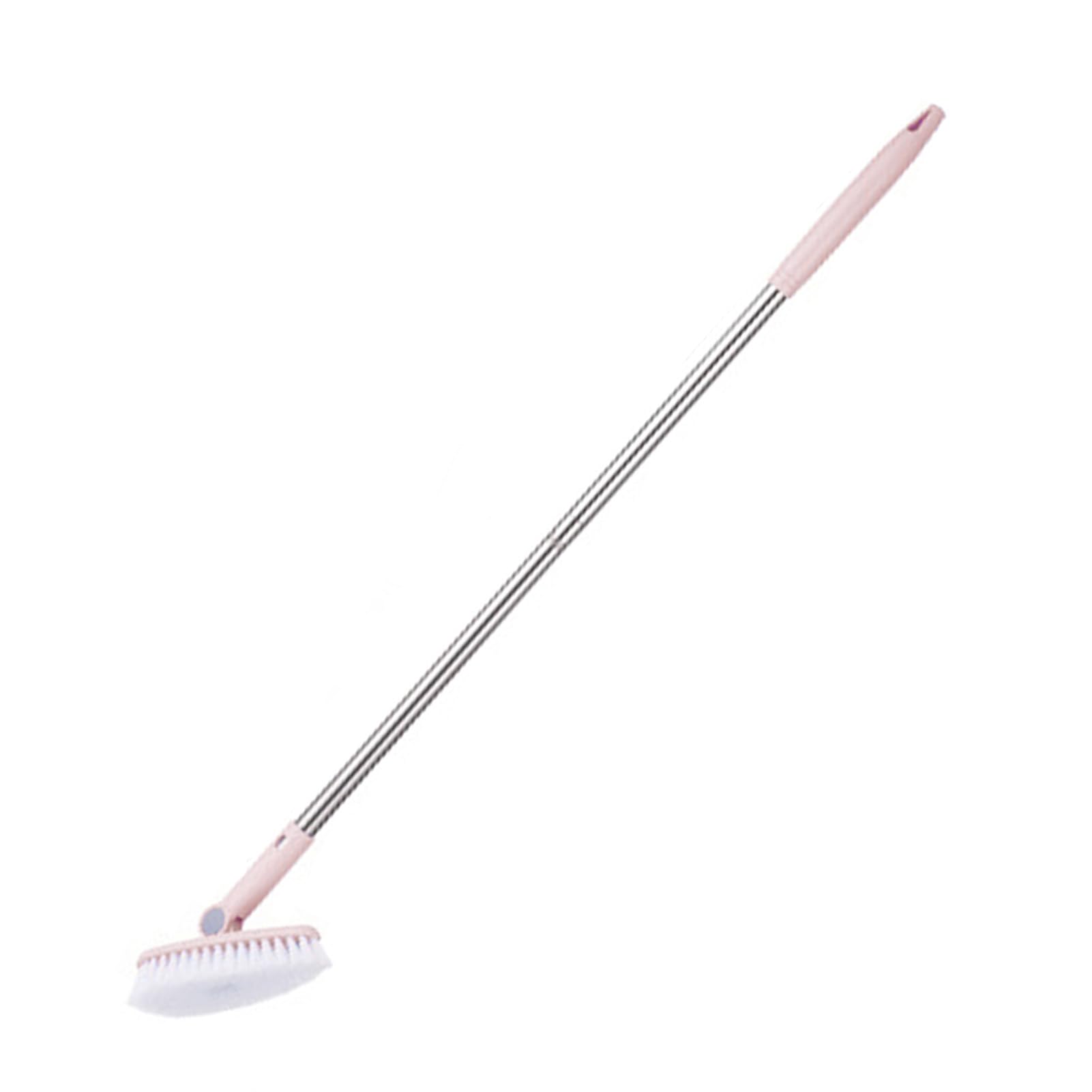 Brosse de sol à poteau pliant, brosse de nettoyage multifonctionnelle en plastique à Long manche pour la cuisine et la sall - 3