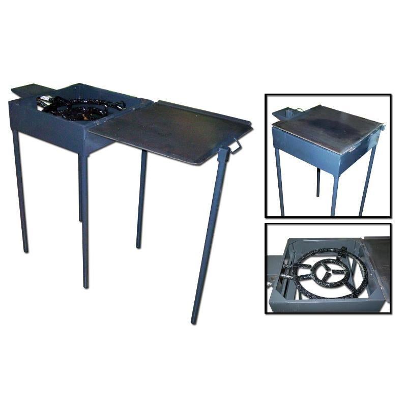 Plancha gaz butane 47 cm de large, 88 cm de haut et 46 cm de profondeur ...