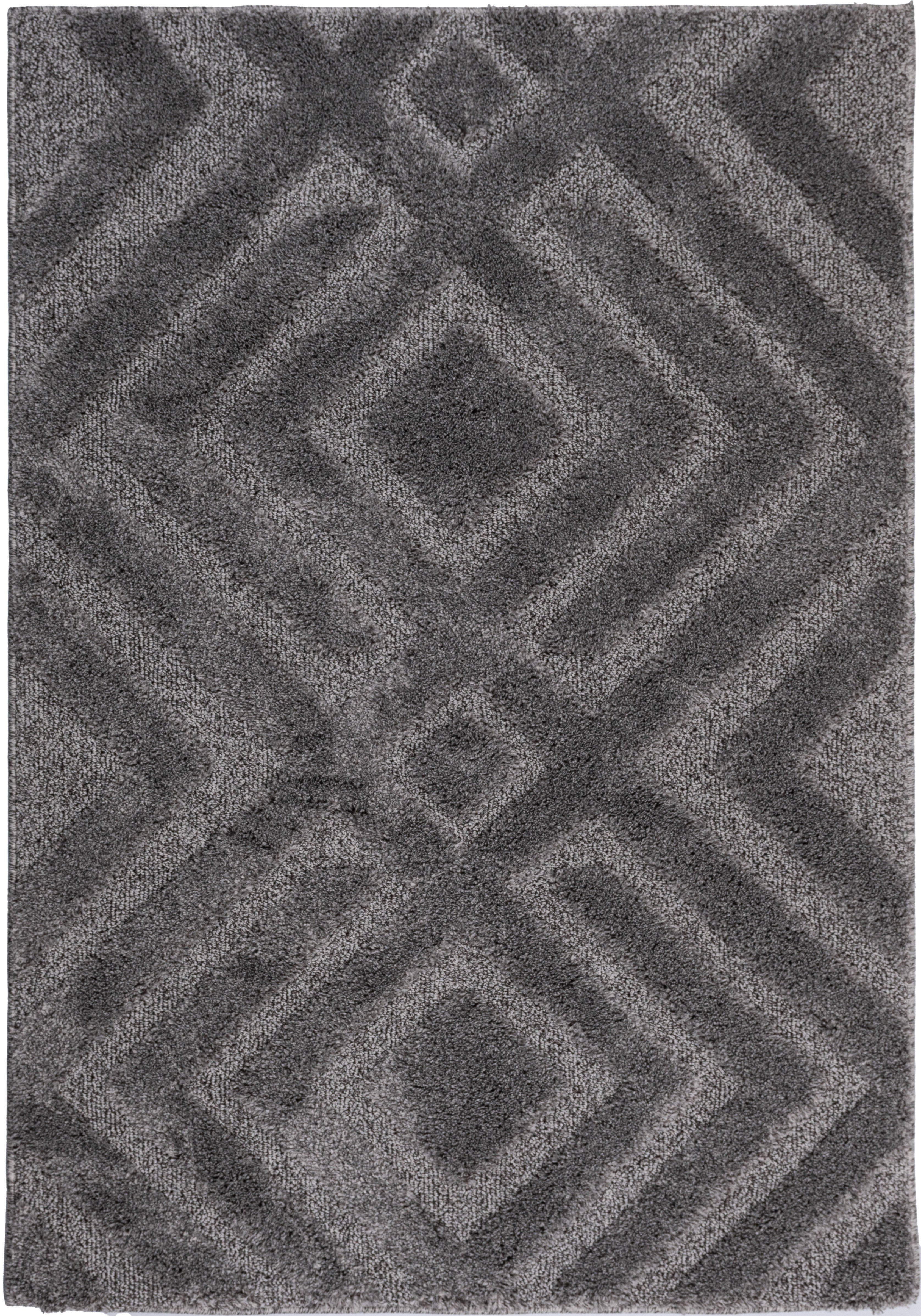Dywan Multidecor Pisa 200 x 290 cm romby ciemny szary 1 szt.
