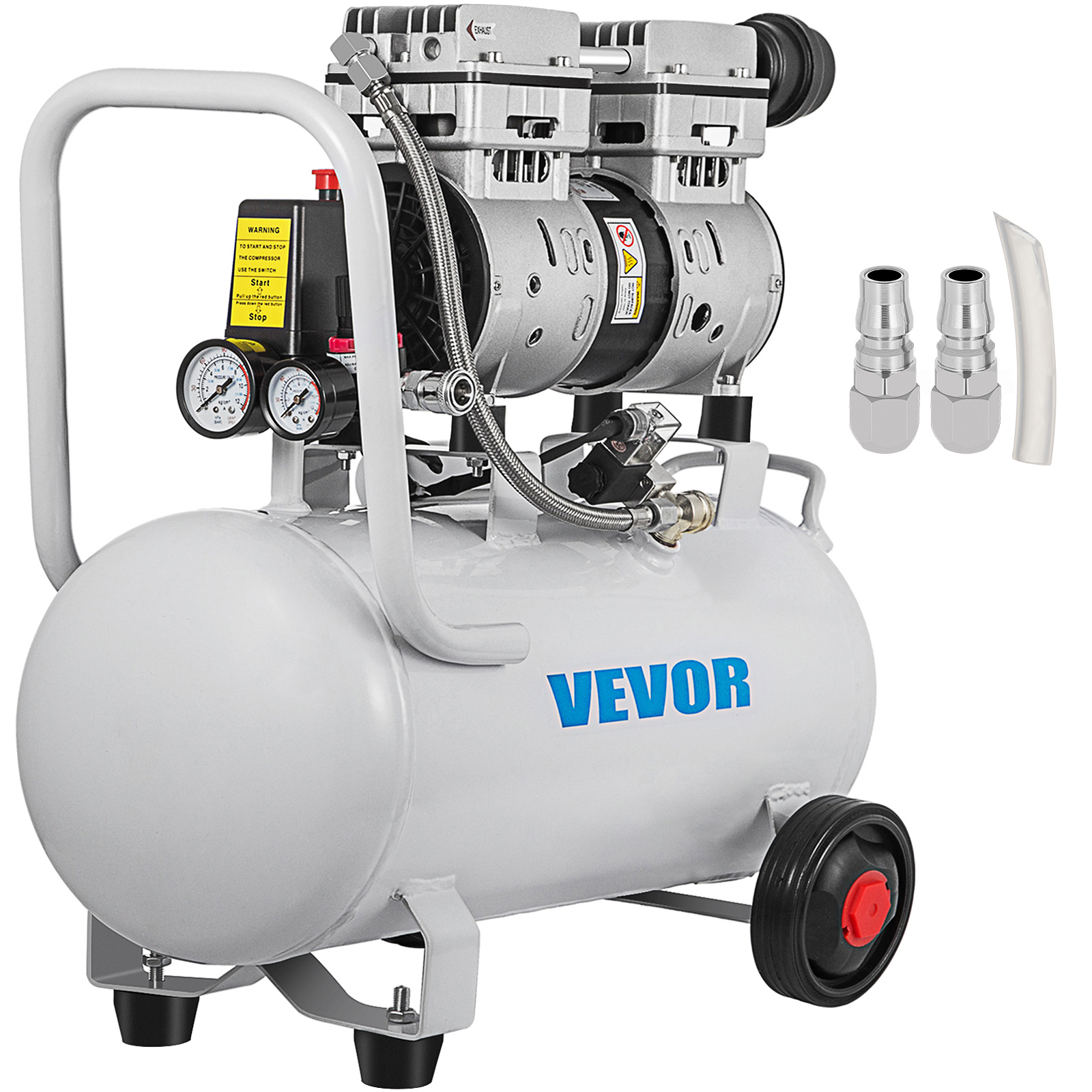 Compresseur D'air Sans Huile 980 W 15 L Airbrush + Filtre à Air[774