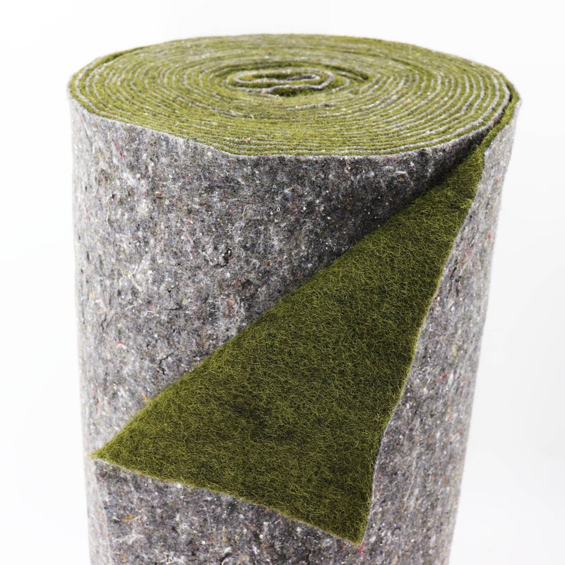 Mata obrzeżowa do oczka wodnego 3m x 1m, zielona, mata antyerozyjna do folii do oczek wodnych