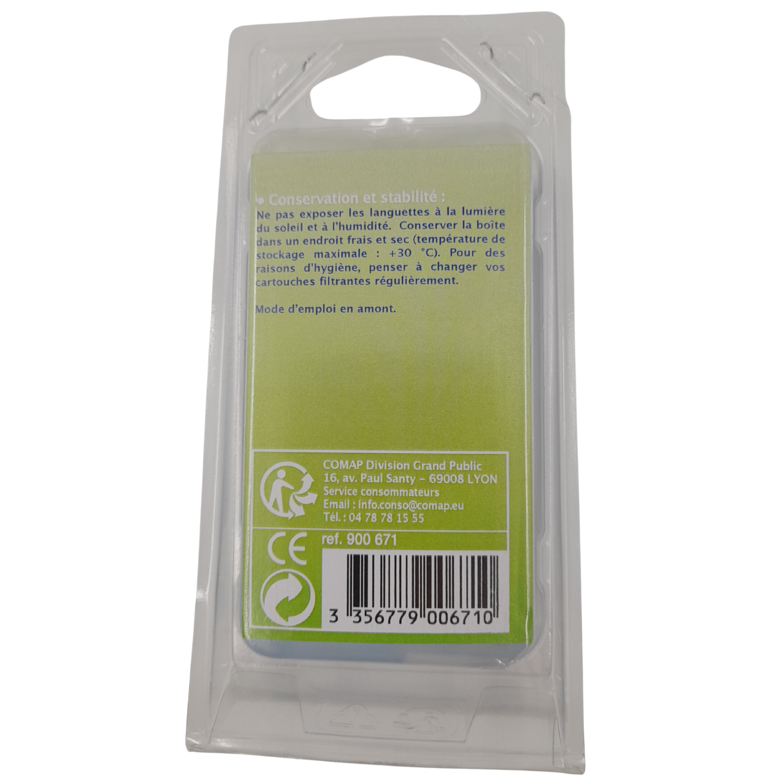 COMAP Test TH de dureté de l'eau en languettes - S900671 - 3