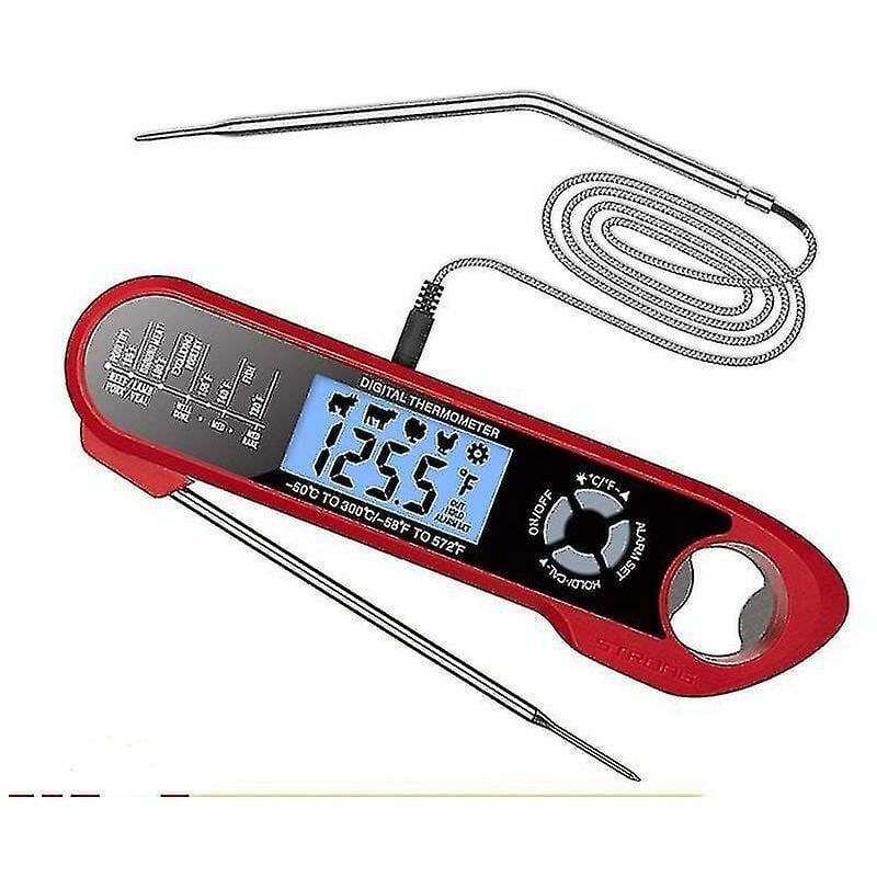 OBEST Thermomètre De Cuisine,Intelligent Thermomètre Barbecue