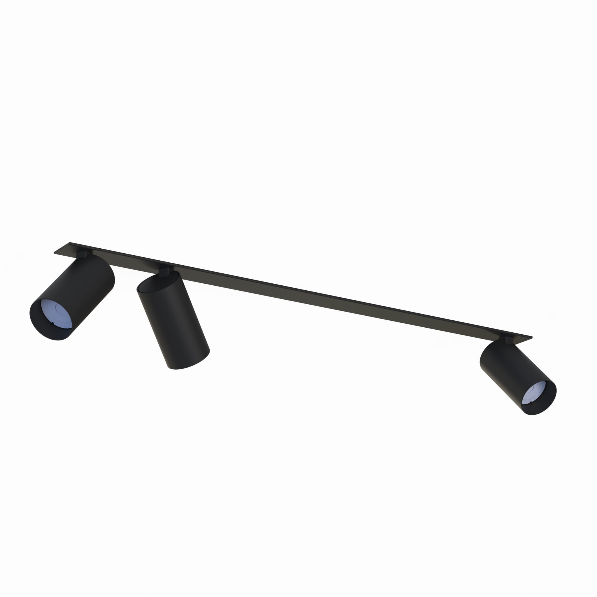 Oprawa sufitowa wpuszczana podtynkowa Mono Surface czarna 3xGU10x10W listwa ruchoma IP20 wym: 11 x 20 x 84 cm metal Nowodvorski Lighting