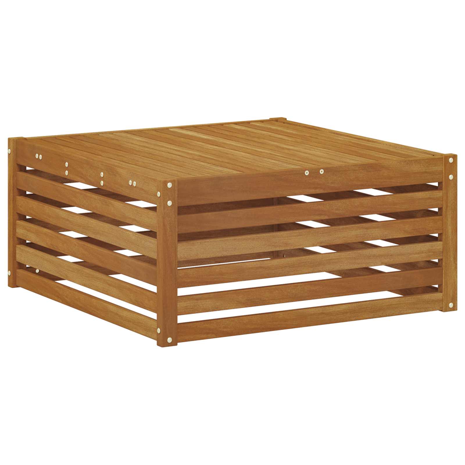 Ensemble de canapés d'extérieur, 7 pièces, naturel et beige, pour la terrasse - 4