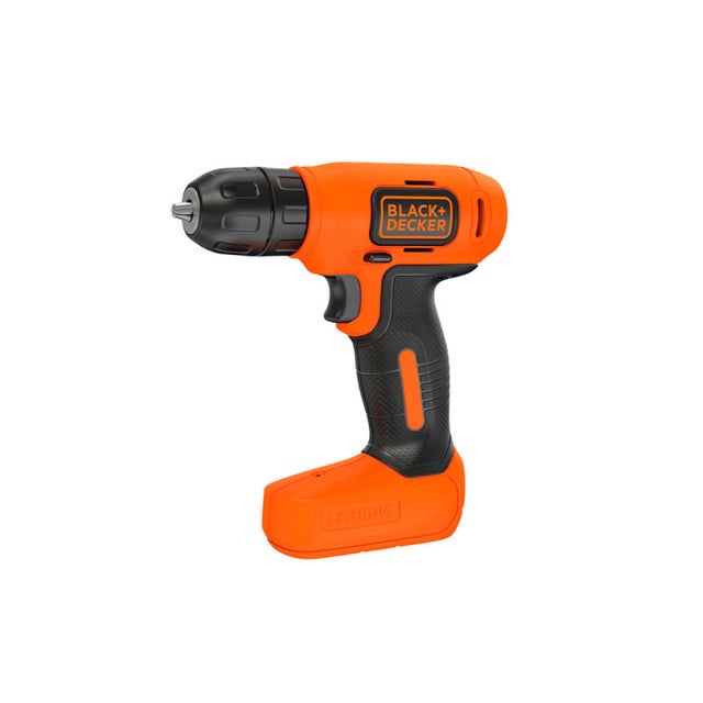 Perceuse visseuse compacte sans fil BLACK et DECKER - Batterie 7,2V Li-ion - 84409