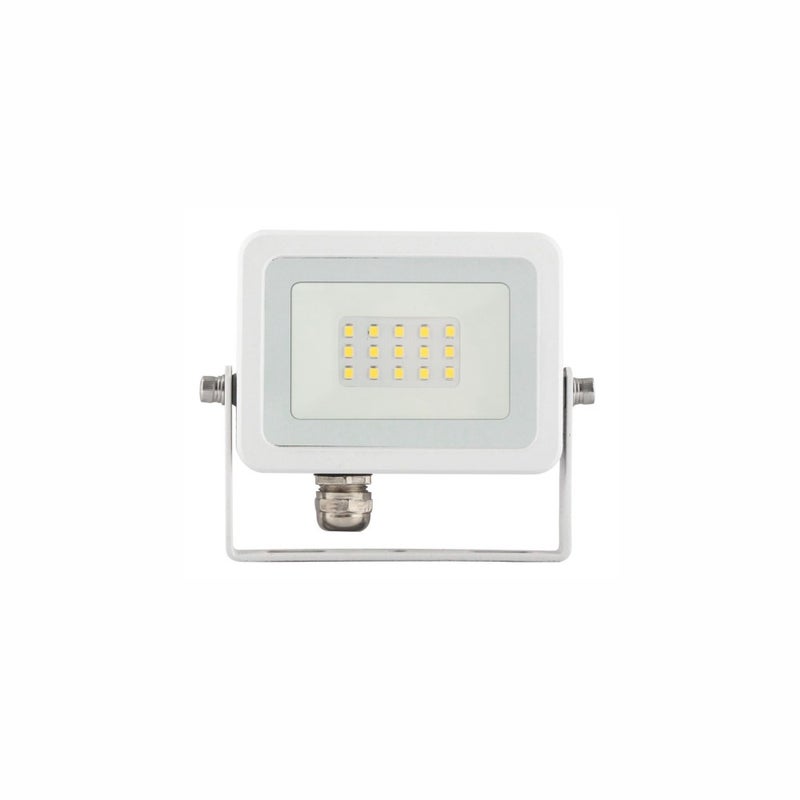 Sky 10W IP65 5000K Biały reflektor LED zewnętrzny - 1150lm, aluminium, wiązka 110° Beneito Faure